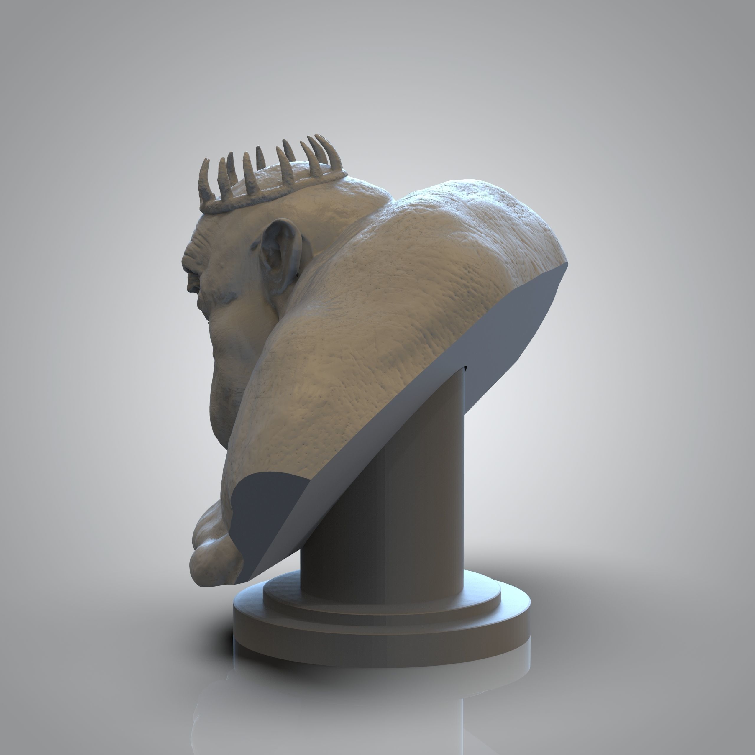 Lord Of The Rings - Great Goblin 3D print model_7