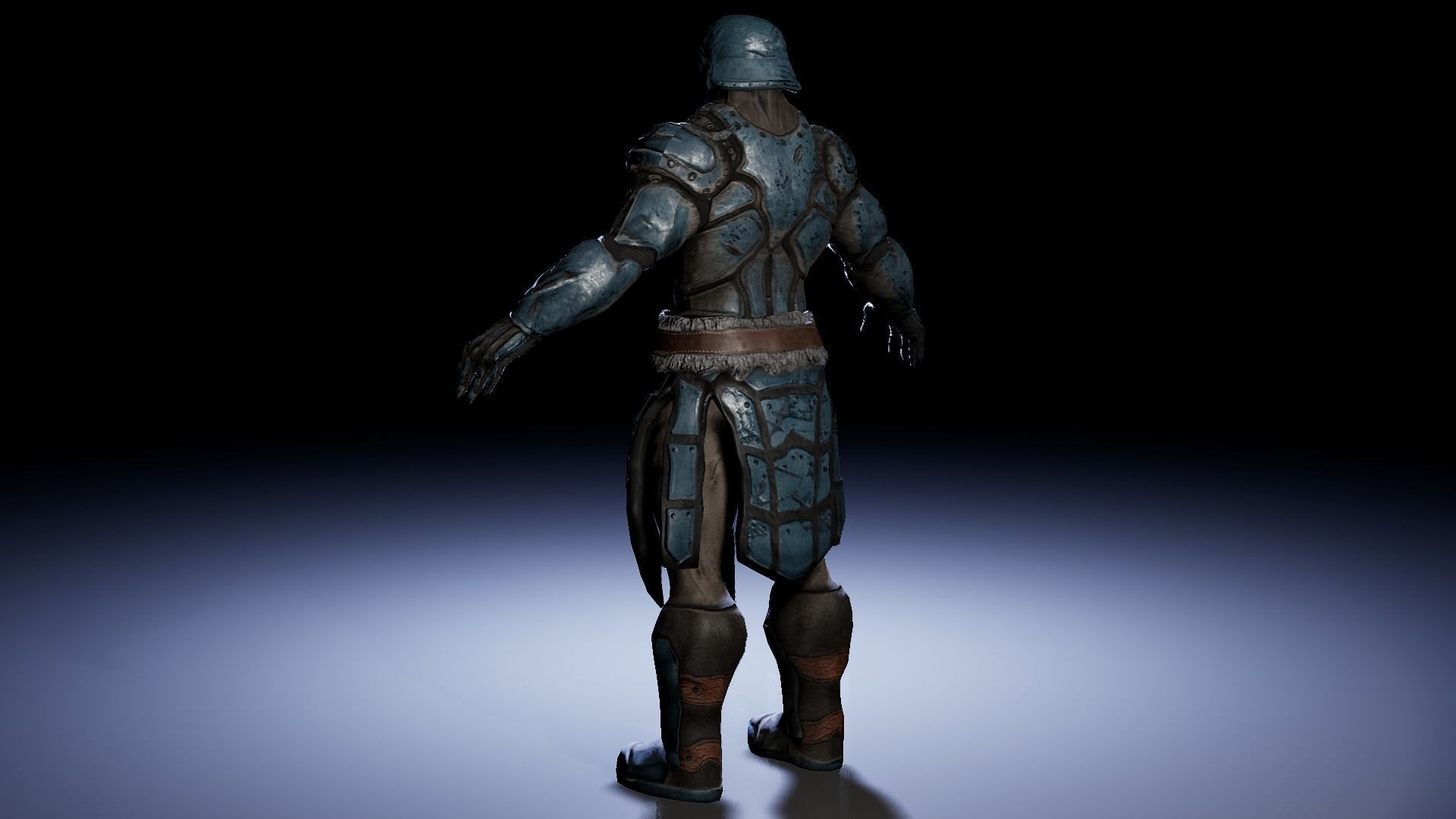 Fantasy Knight Skeleton and werewolf pack 3D Model Collection_17