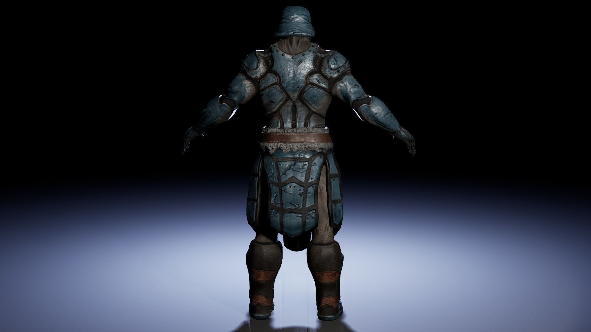 Fantasy Knight Skeleton and werewolf pack 3D Model Collection_18