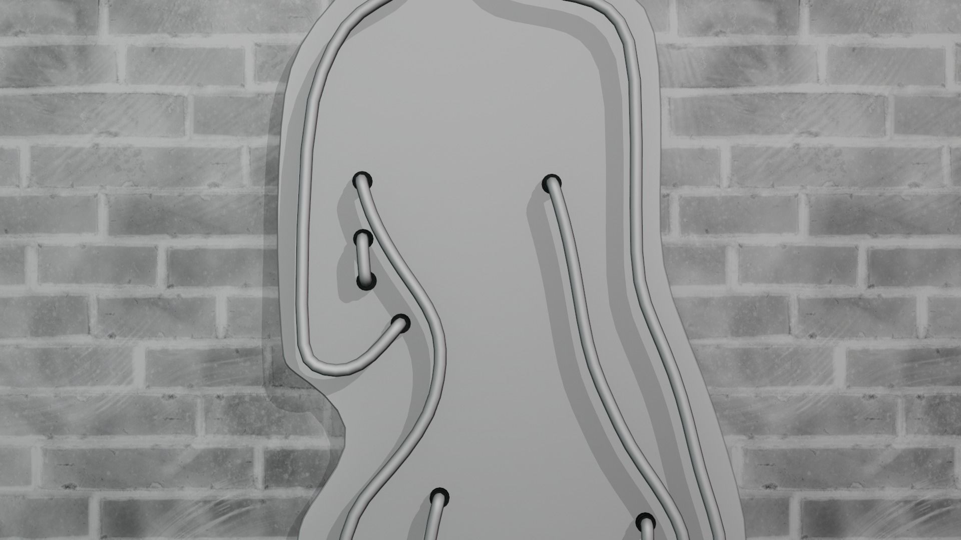 Neon 3D Model 13 - Body Shape 3 3D model_13