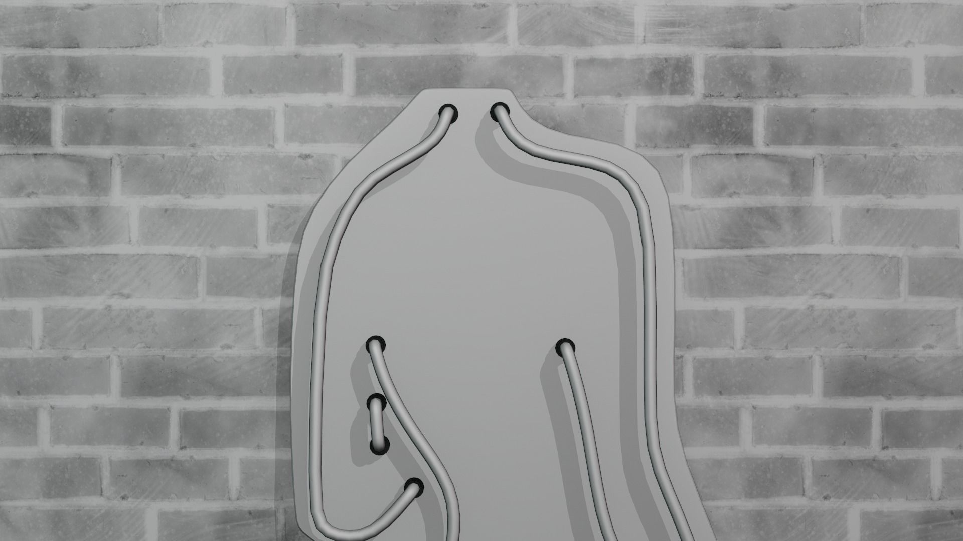Neon 3D Model 13 - Body Shape 3 3D model_12