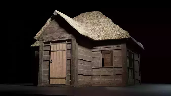 Medieval Hut - Sredniowieczna Chata --2D--