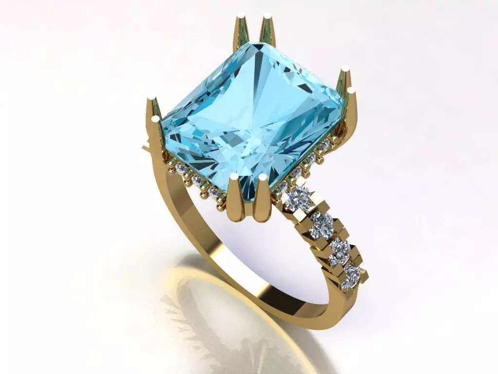 Ring R 18 3D print model_0