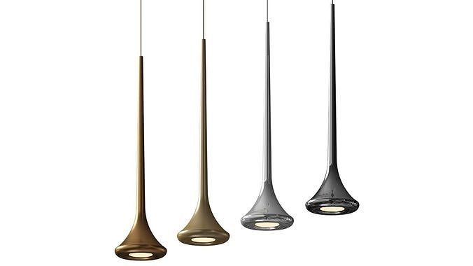 Bach Pendant By Kuzco Lighting 3D model