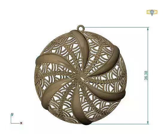 Large pendants 3DM File 20