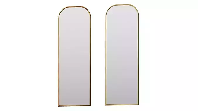 Leaner Mirror by Clear Home Design