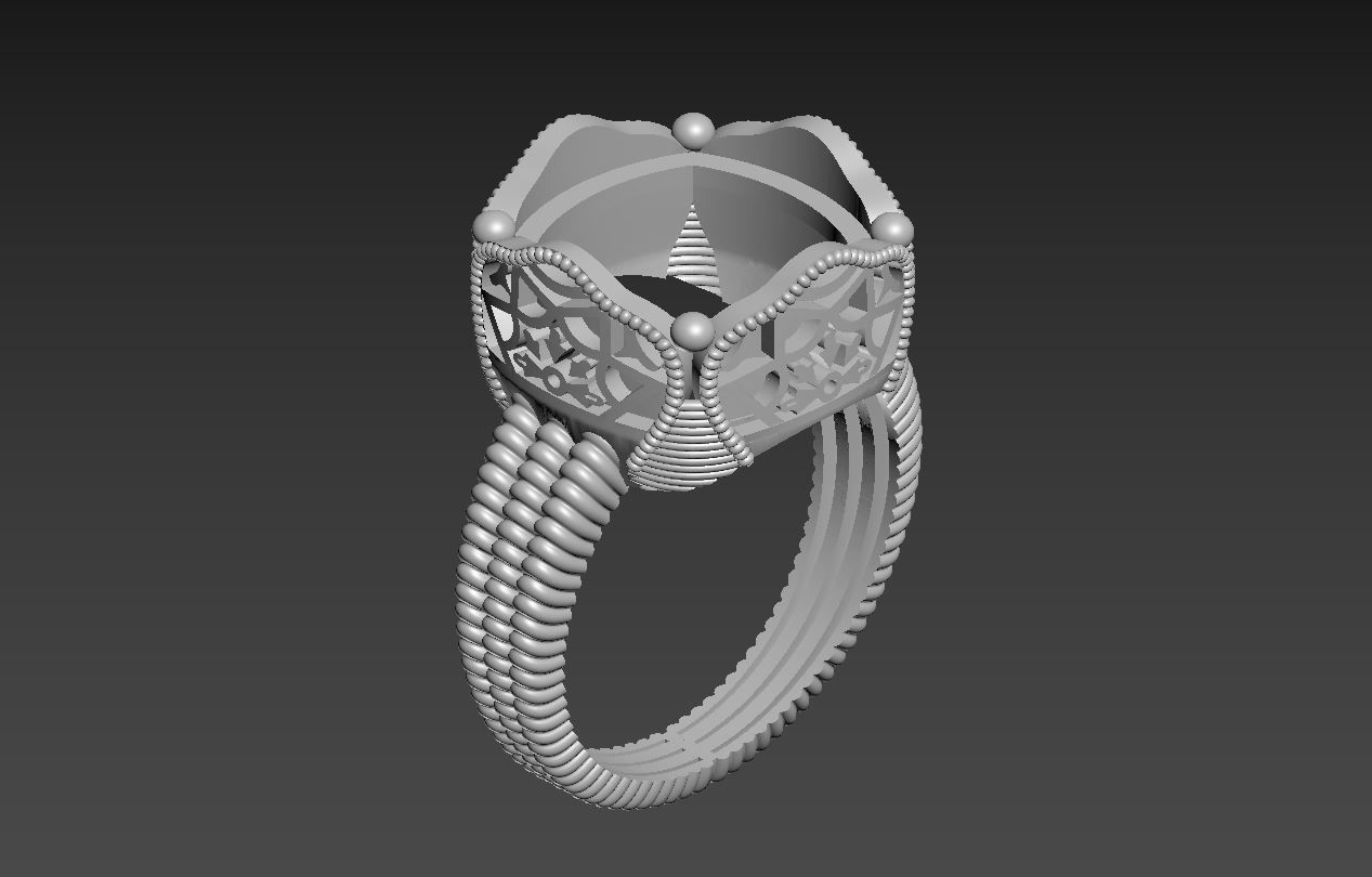 Ring R 025 3D print model_4