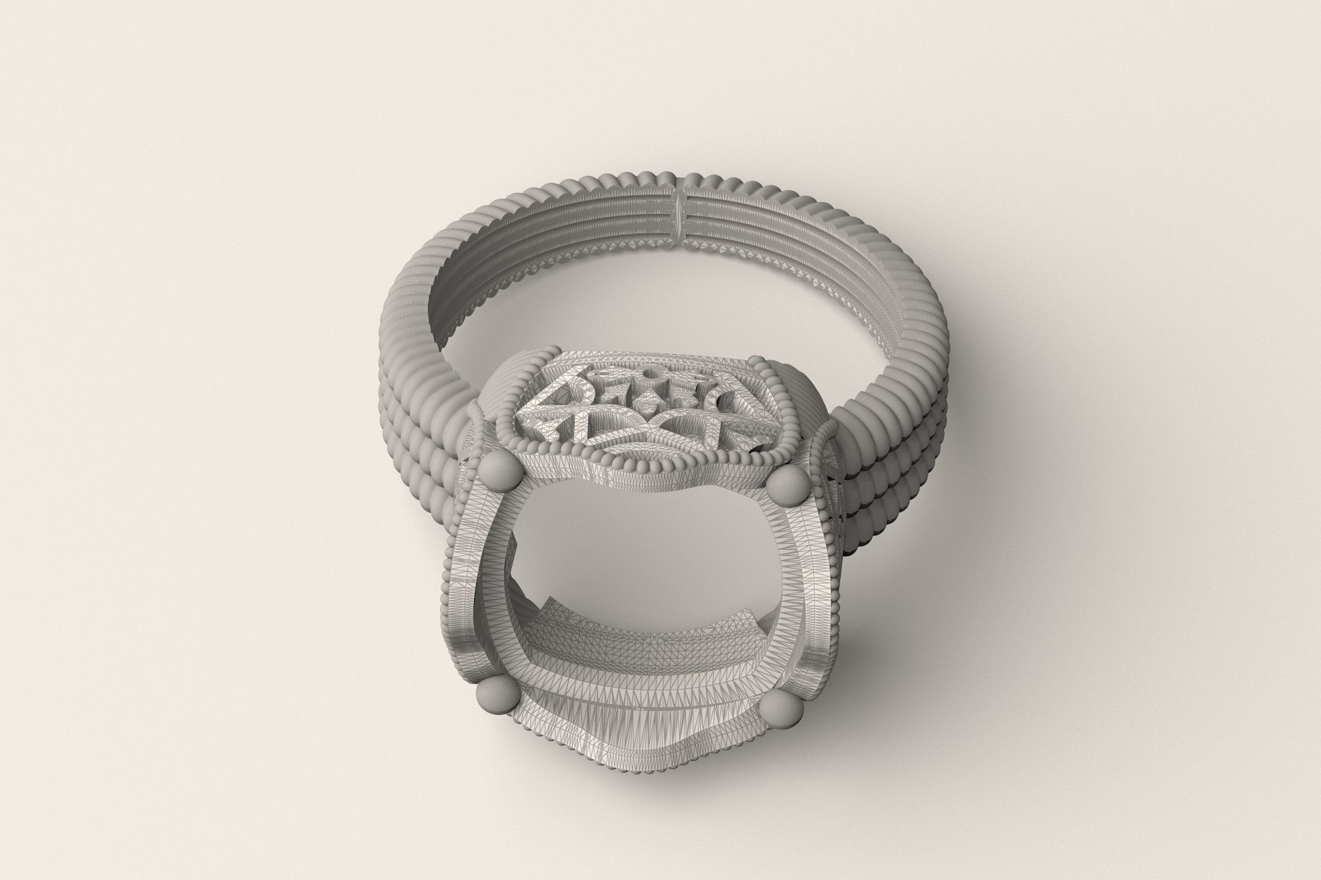 Ring R 025 3D print model_5