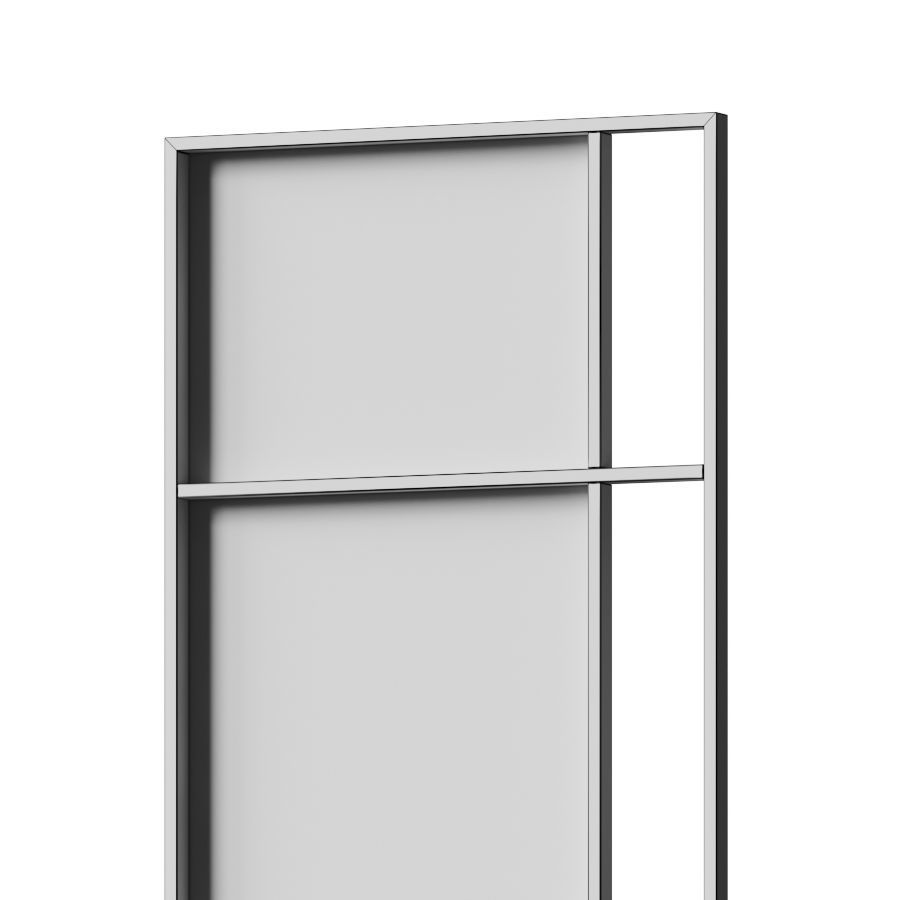 Grid Floor Mirror by Clear Home Design 3D model_3