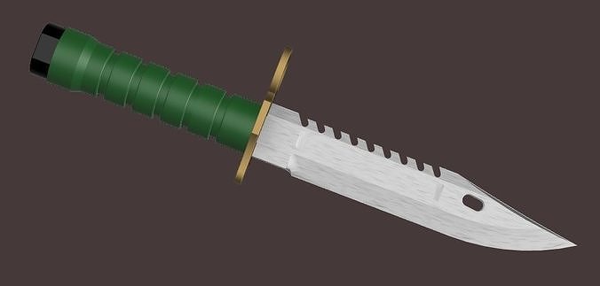Resident Evil 2 Remake - Combat knife 3D print model
