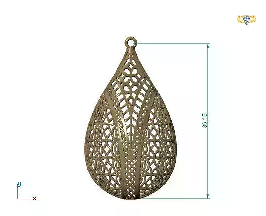 Large pendants 3DM File 19