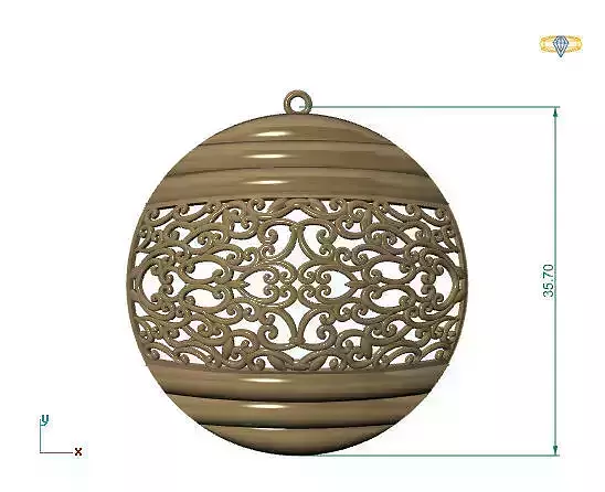 Large Pendants 3DM File 18