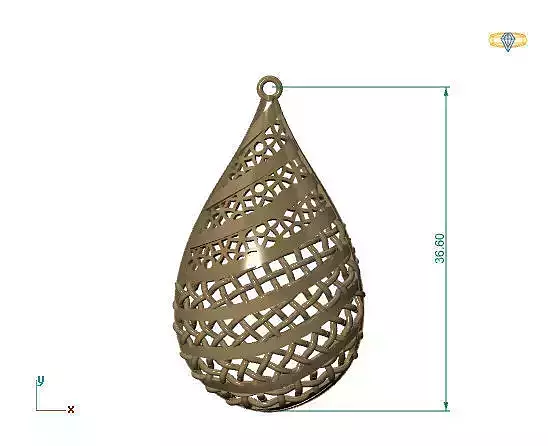 Large Pendants 3DM File 17