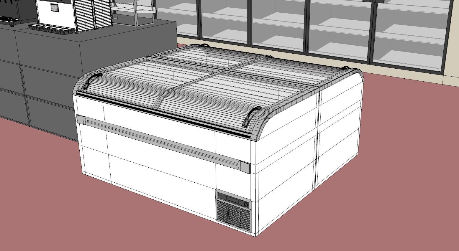 Seven Eleven - Convenience Store 2 3D model_19