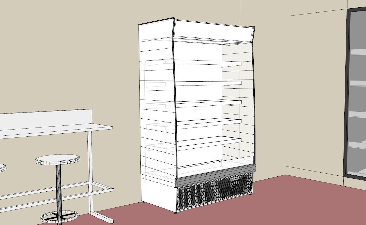 Seven Eleven - Convenience Store 2 3D model_16