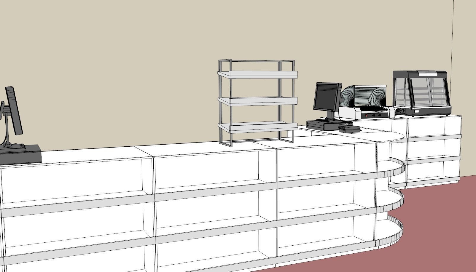 Seven Eleven - Convenience Store 2 3D model_14