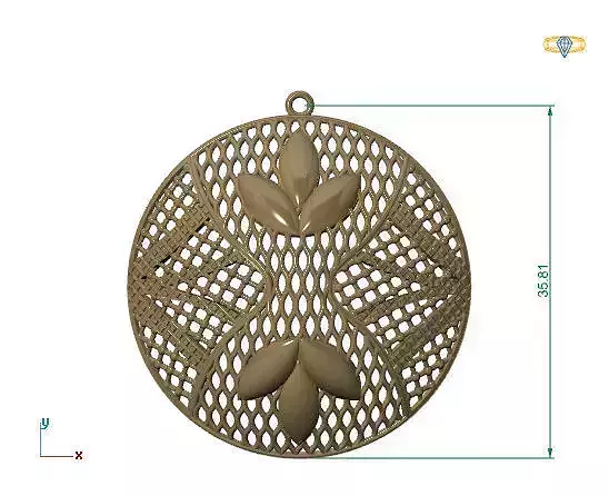 Large Pendants 3DM File 15