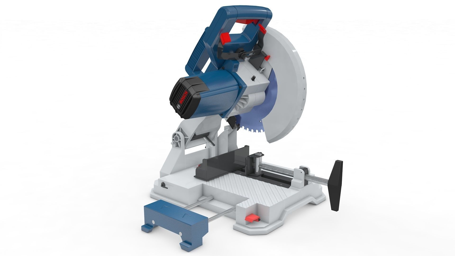 Iron Chop Saw  3D model_24
