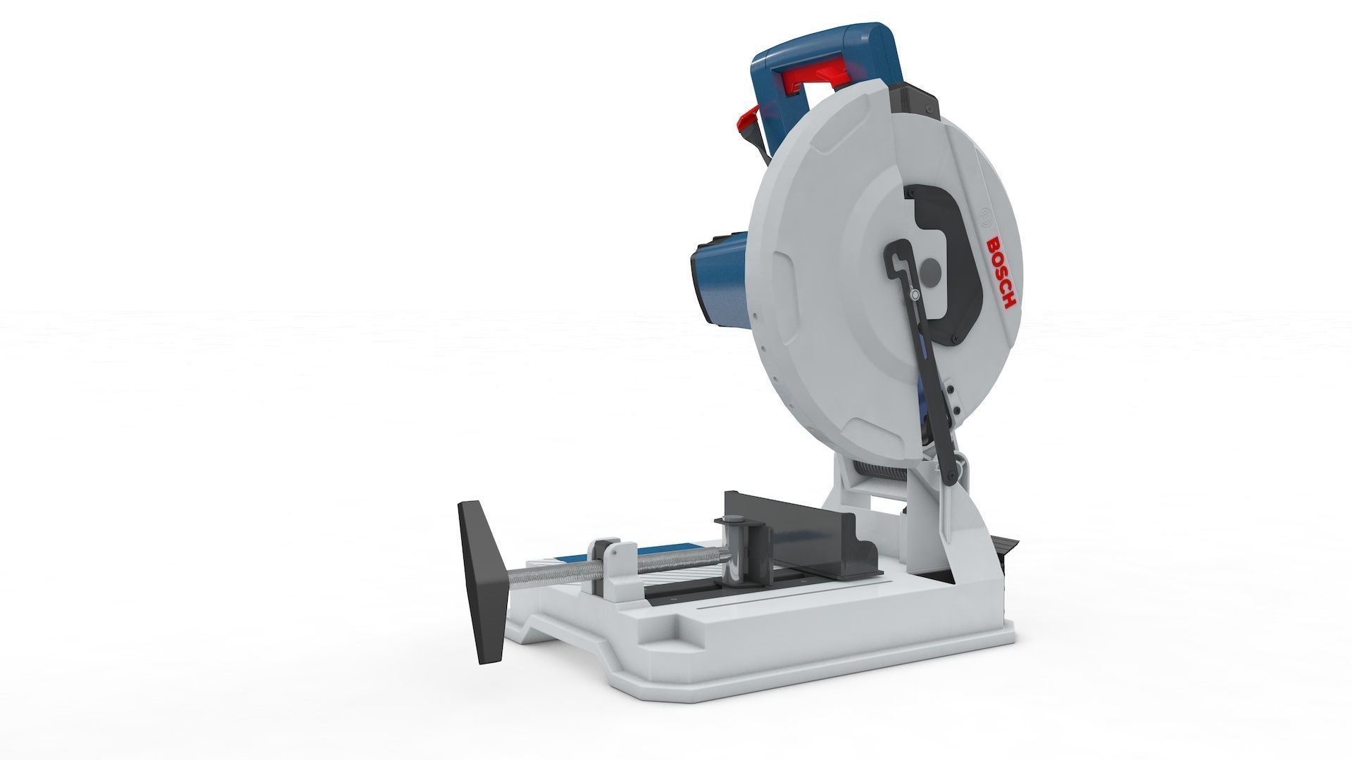 Iron Chop Saw  3D model_9