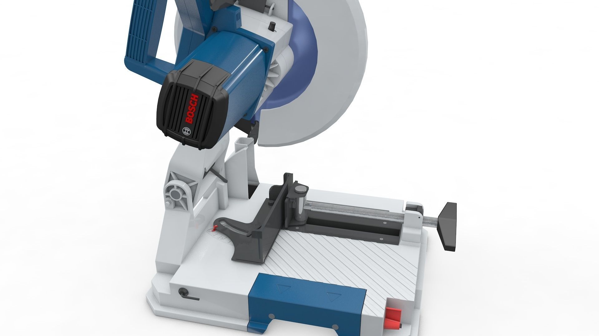 Iron Chop Saw  3D model_19