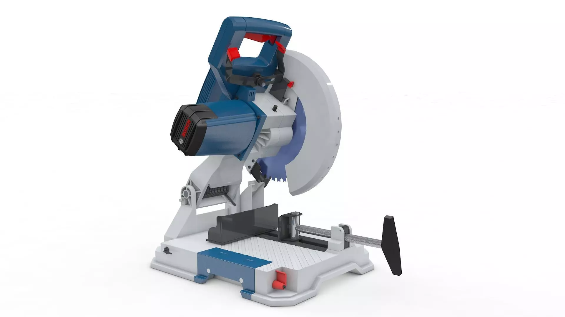 Iron Chop Saw  3D model_0