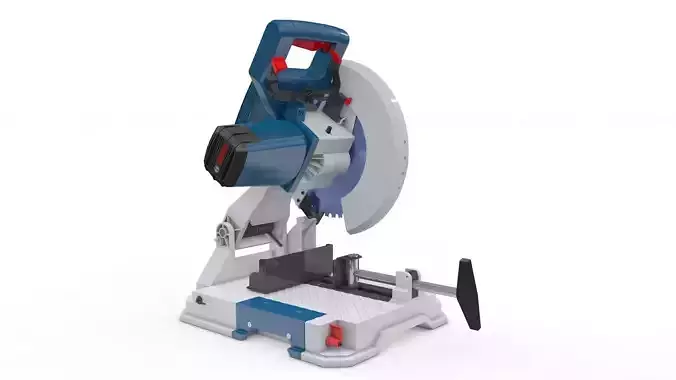 Iron Chop Saw  3D model