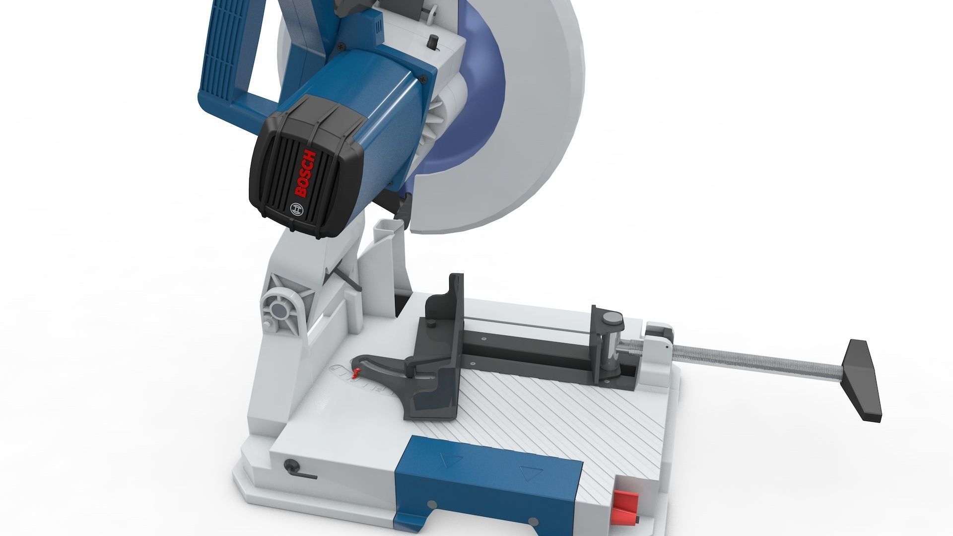 Iron Chop Saw  3D model_21