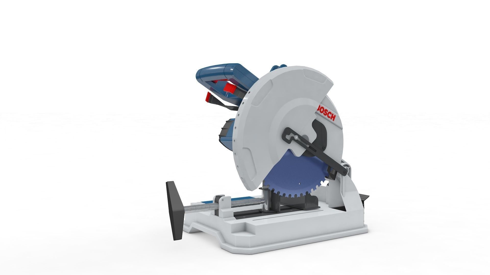 Iron Chop Saw  3D model_13