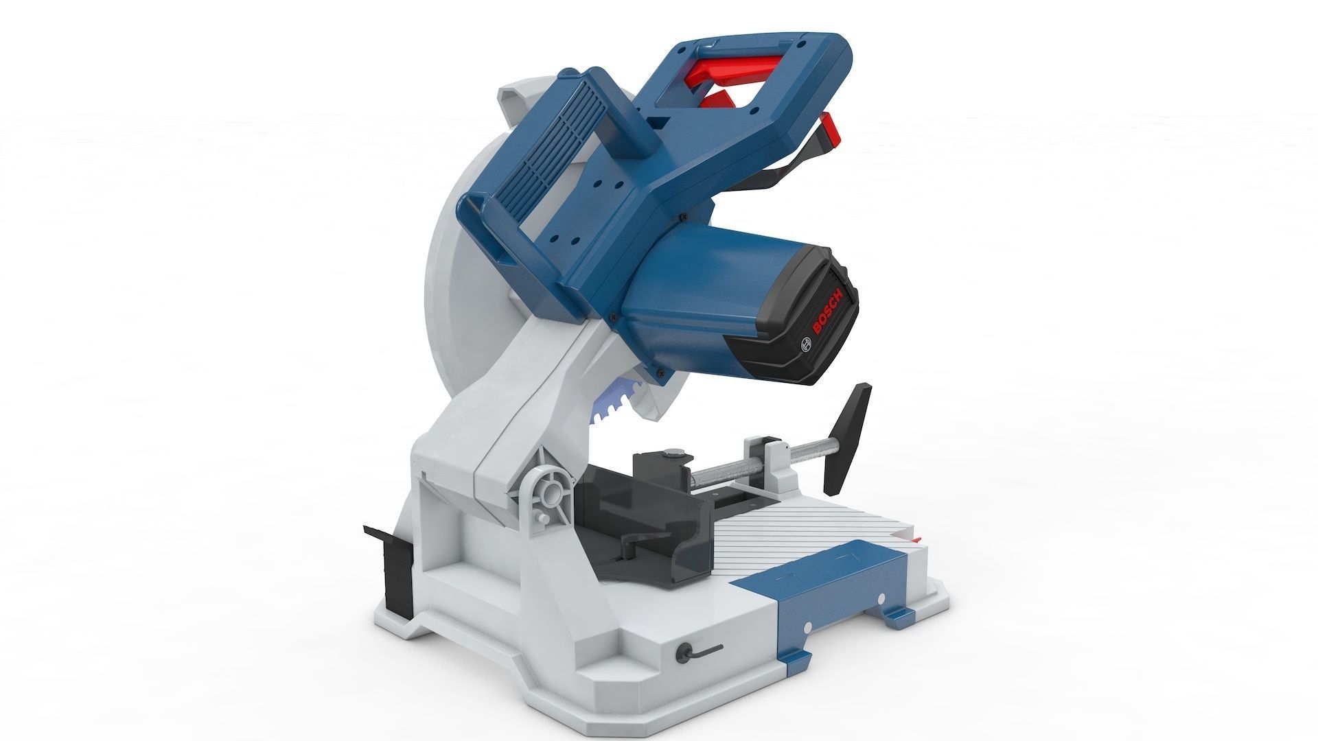 Iron Chop Saw  3D model_4