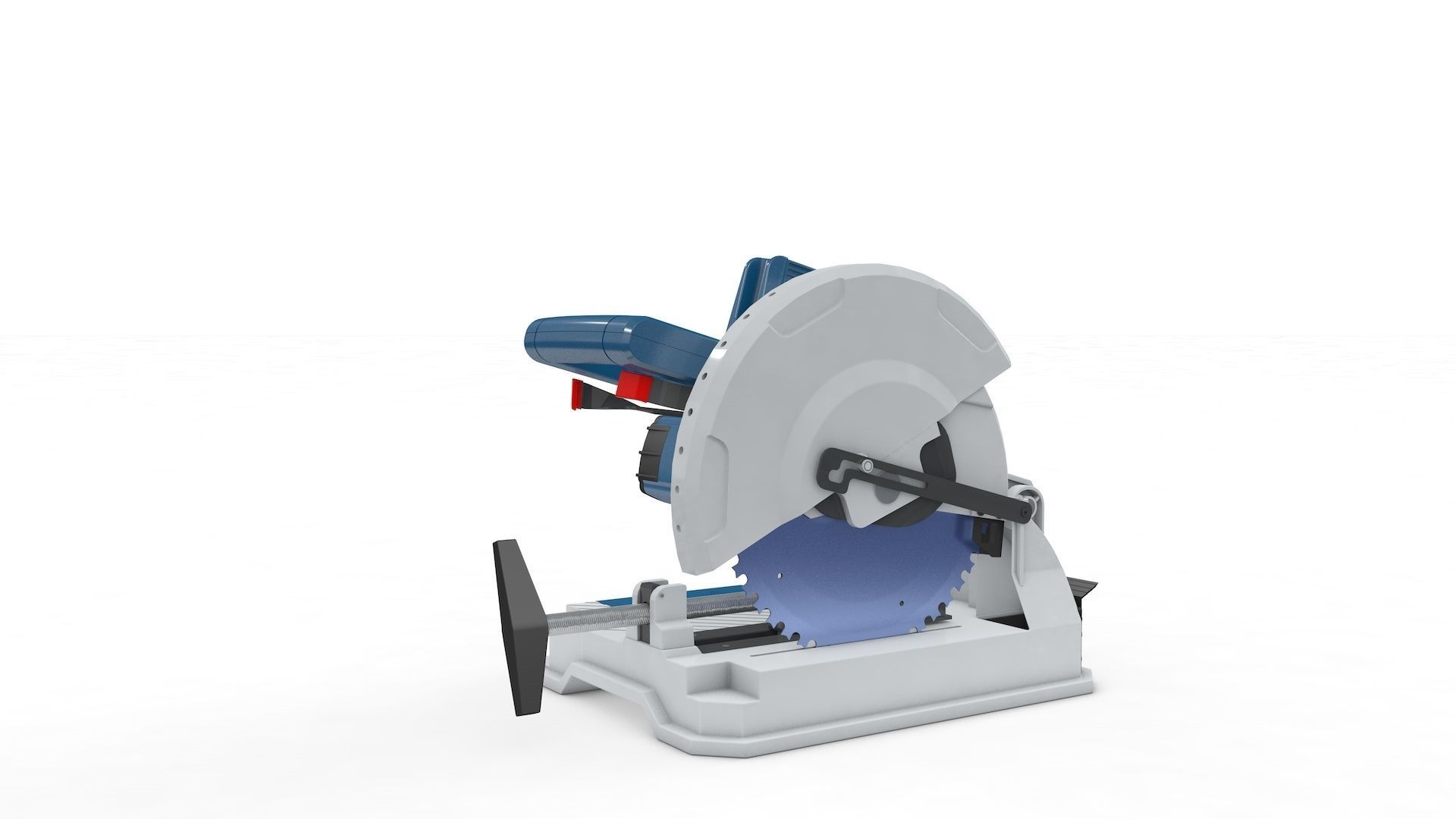 Iron Chop Saw  3D model_6