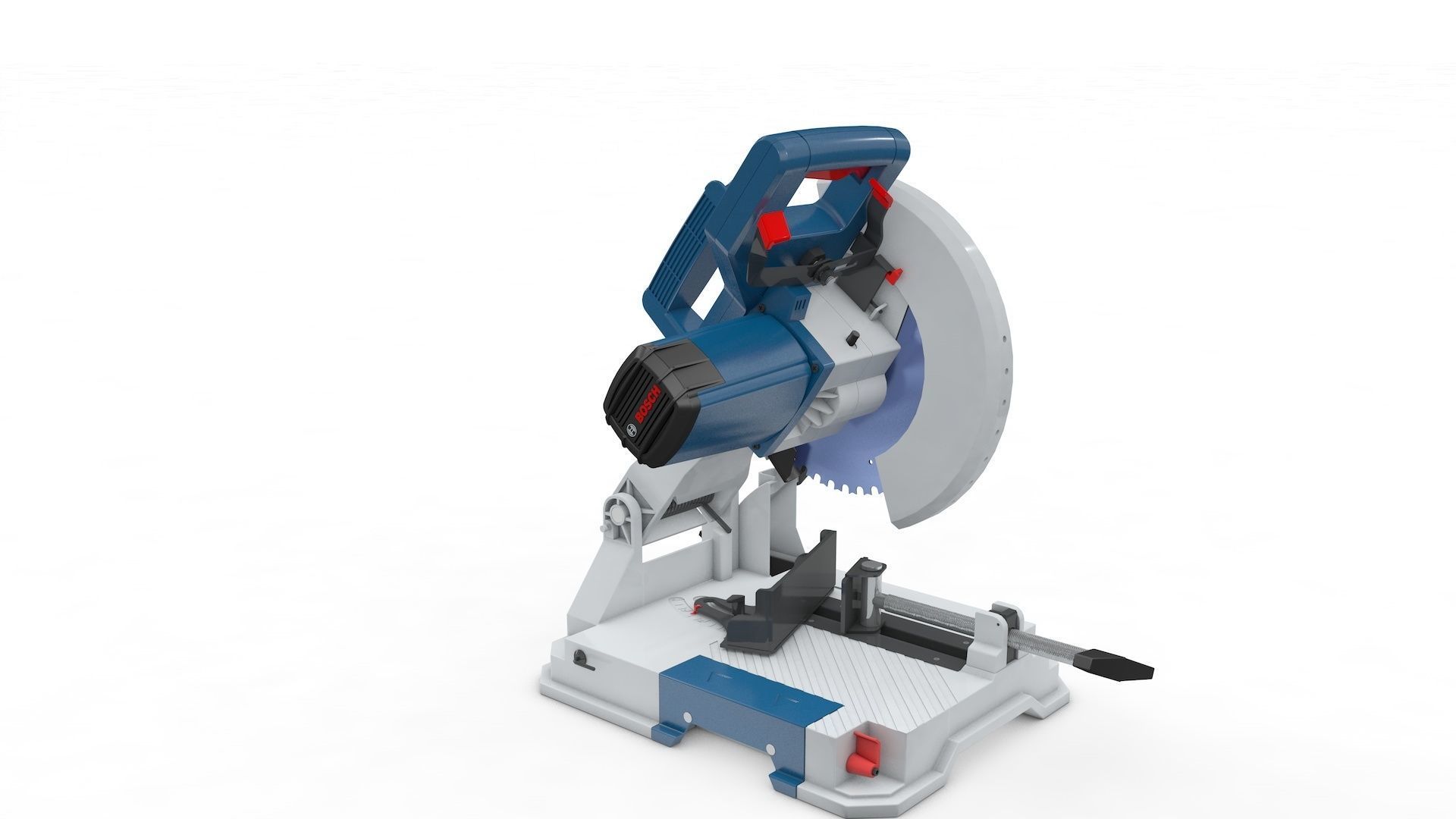 Iron Chop Saw  3D model_18