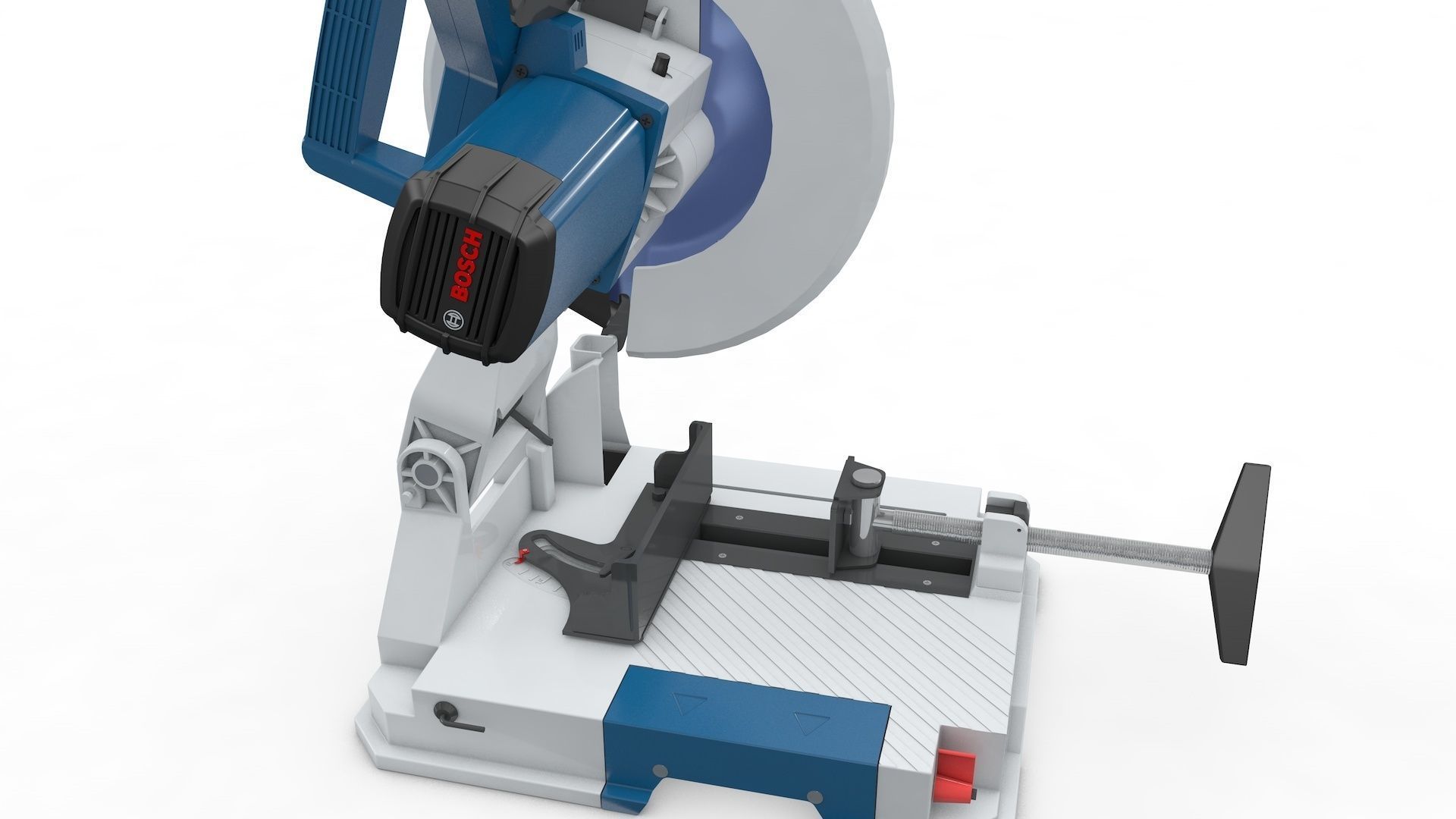 Iron Chop Saw  3D model_17