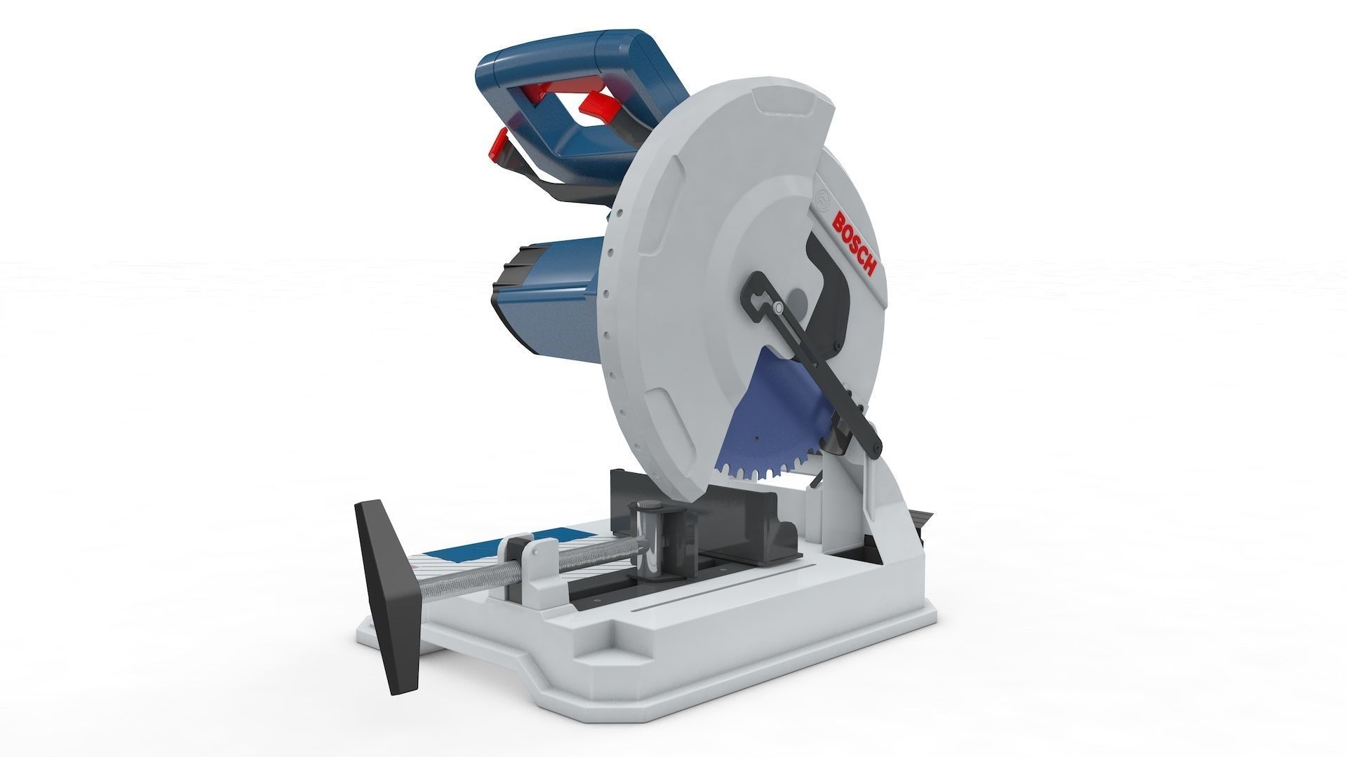 Iron Chop Saw  3D model_3