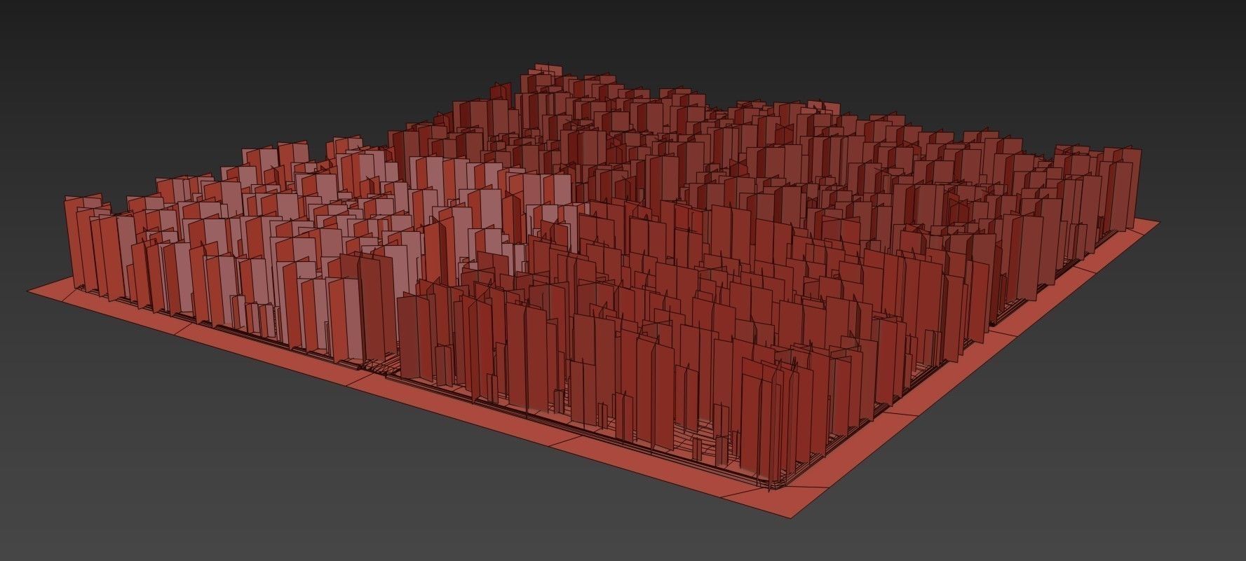 Corn Farm Low-poly 3D model_14