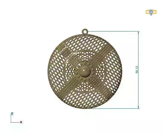 Large Pendants 3DM File 12