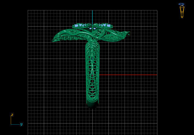 Fusion Ring Group 3DM Model 99 3D print model_3