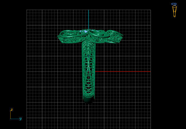 Fusion Ring Group 3DM Model 97 3D print model_3