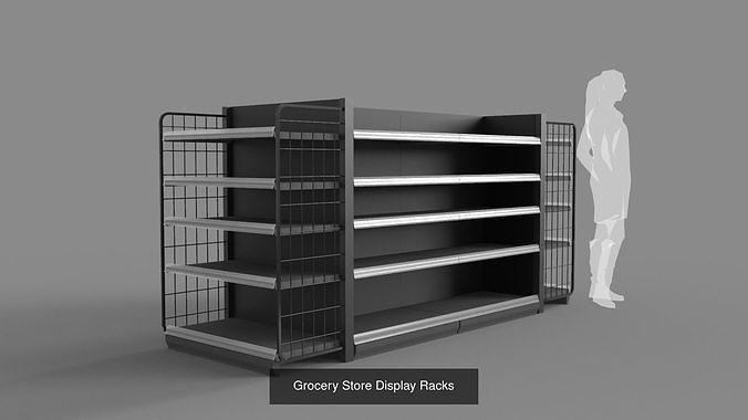 Convenience Store Equipment and Furniture 3D Model Pack 6