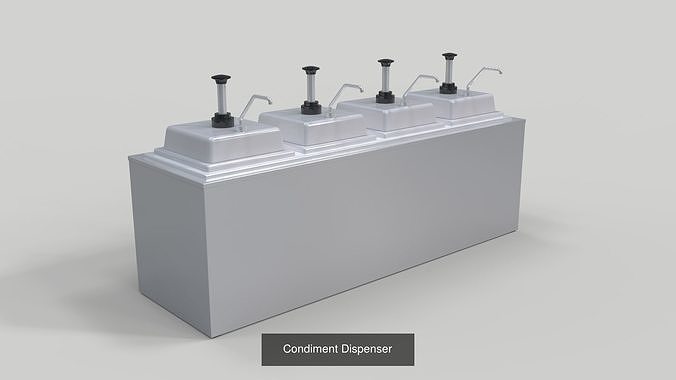 Convenience Store Equipment and Furniture 3D Model Pack 2