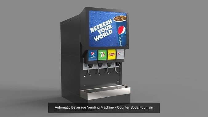 Convenience Store Equipment and Furniture 3D Model Pack 5