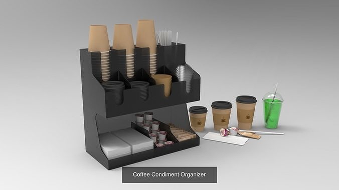 Convenience Store Equipment and Furniture 3D Model Pack 3