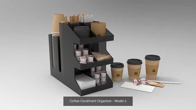 Convenience Store Equipment and Furniture 3D Model Pack 4