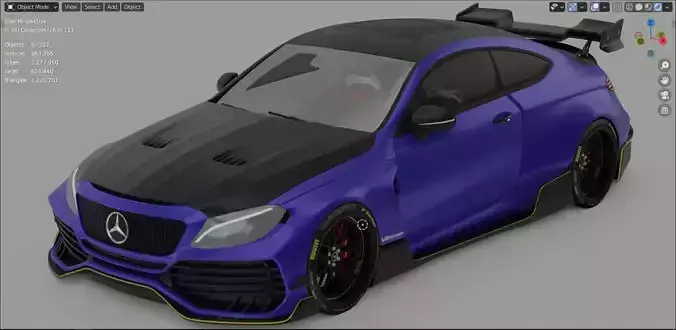 Mercedes Benz C63 Wide Bodykit