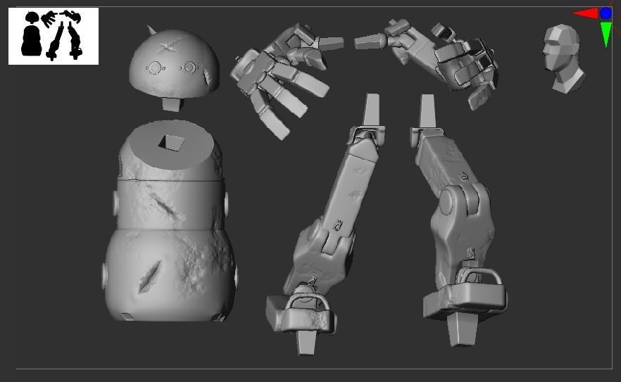 2B - Nier Automata  3D print model_16