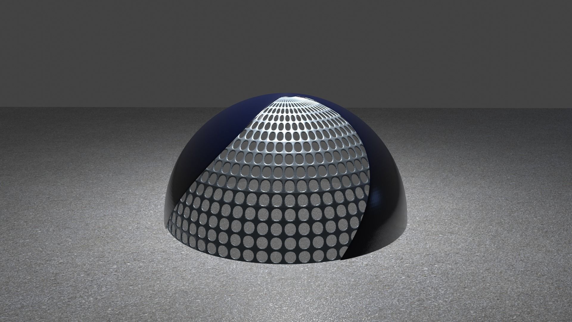 Dome Building 3D model_16