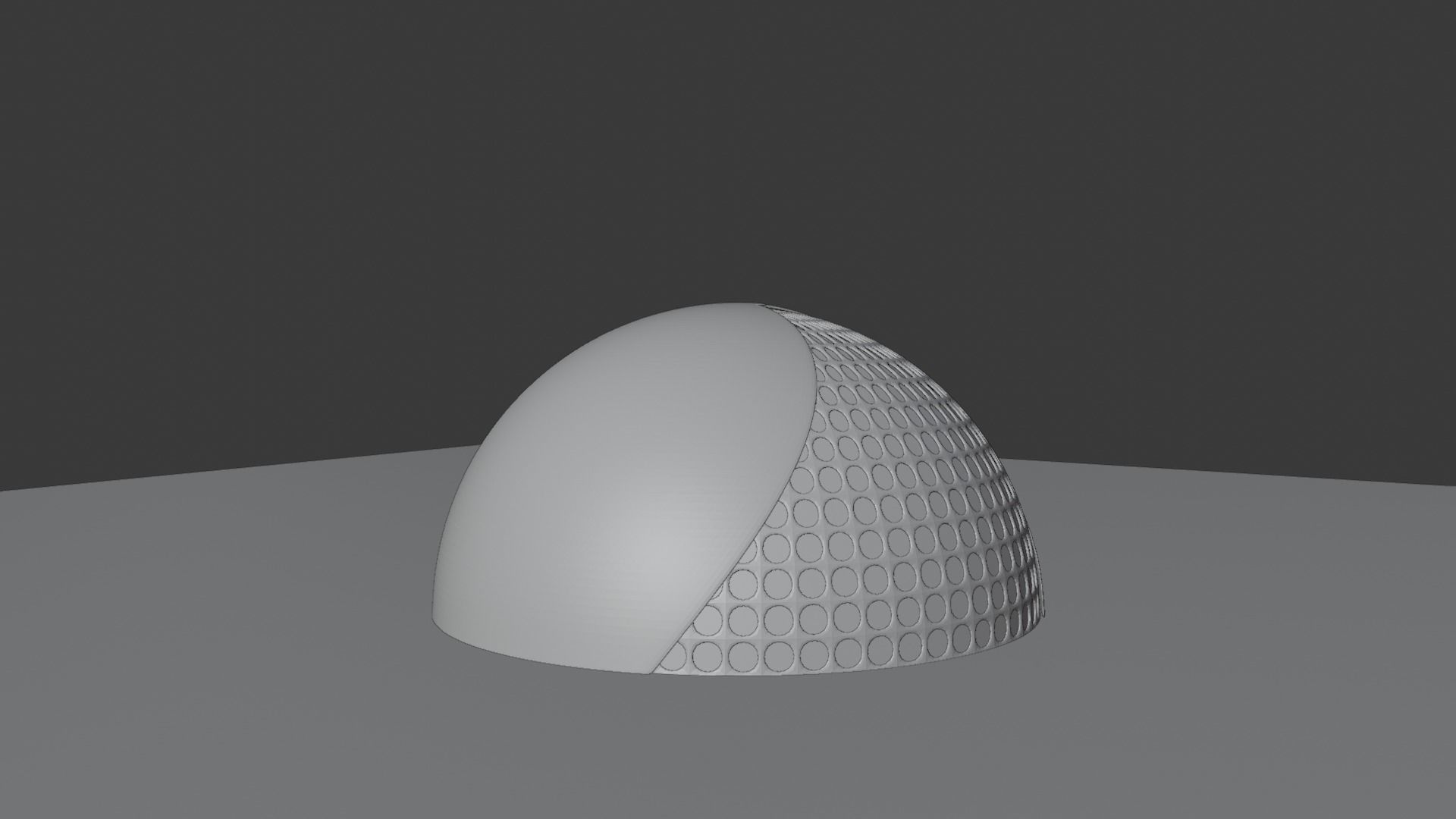 Dome Building 3D model_7