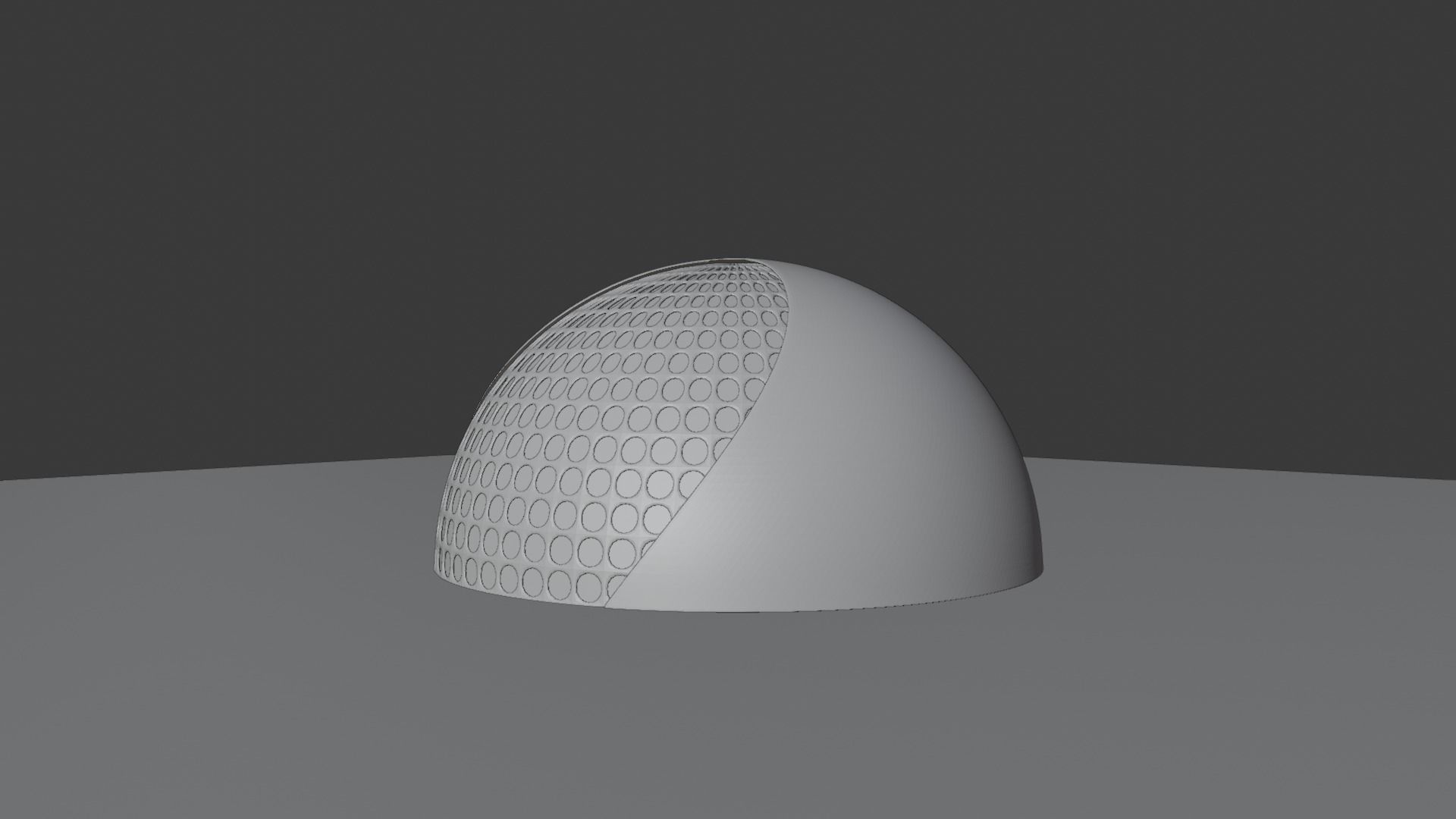 Dome Building 3D model_3
