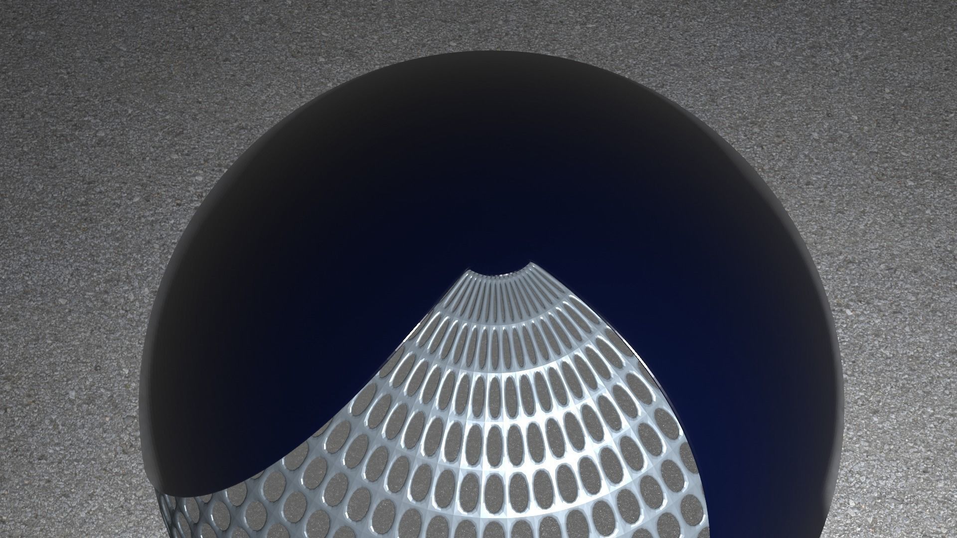 Dome Building 3D model_12
