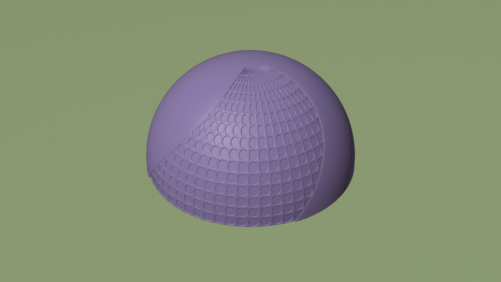 Dome Building 3D model_9