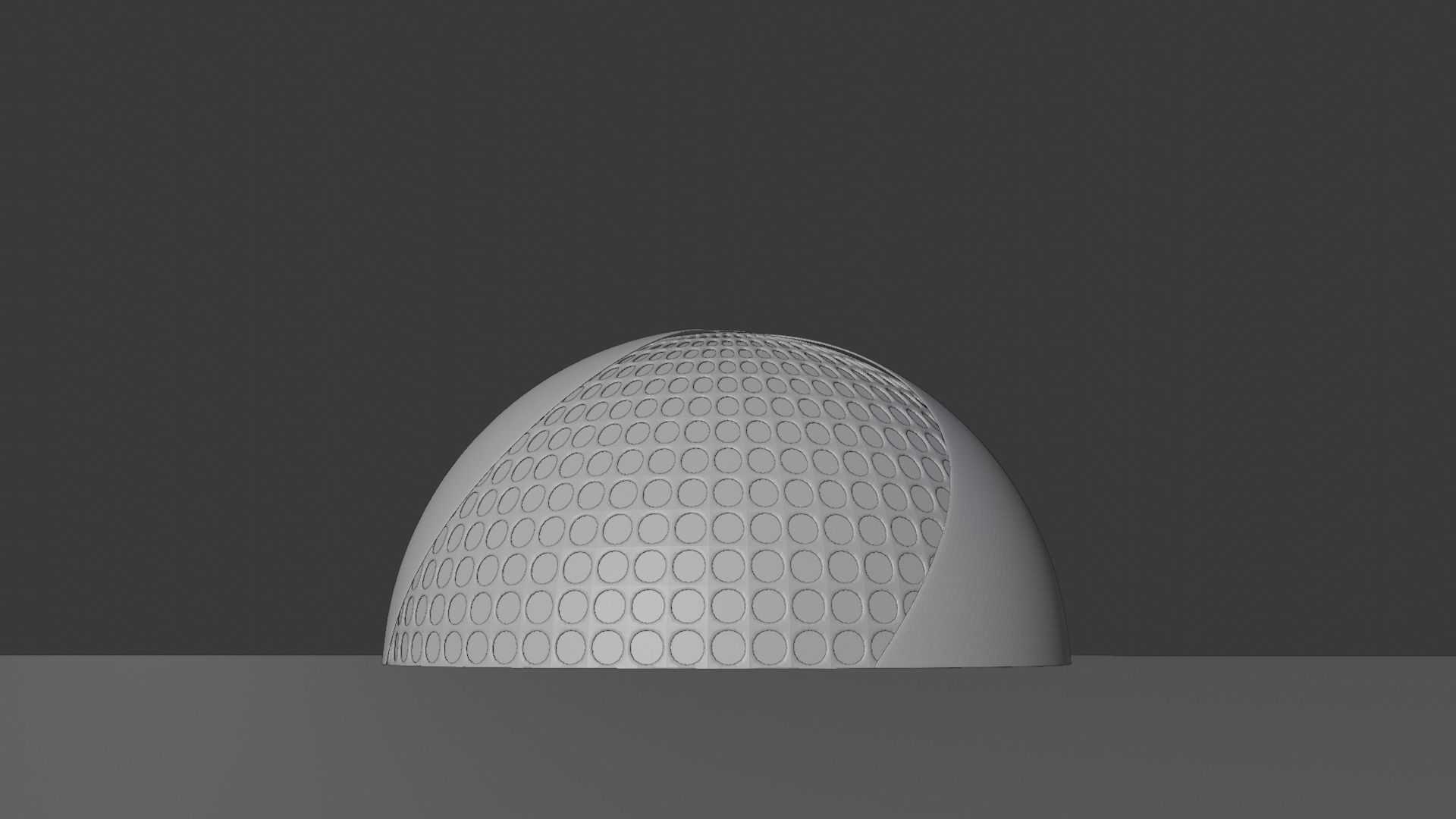Dome Building 3D model_5